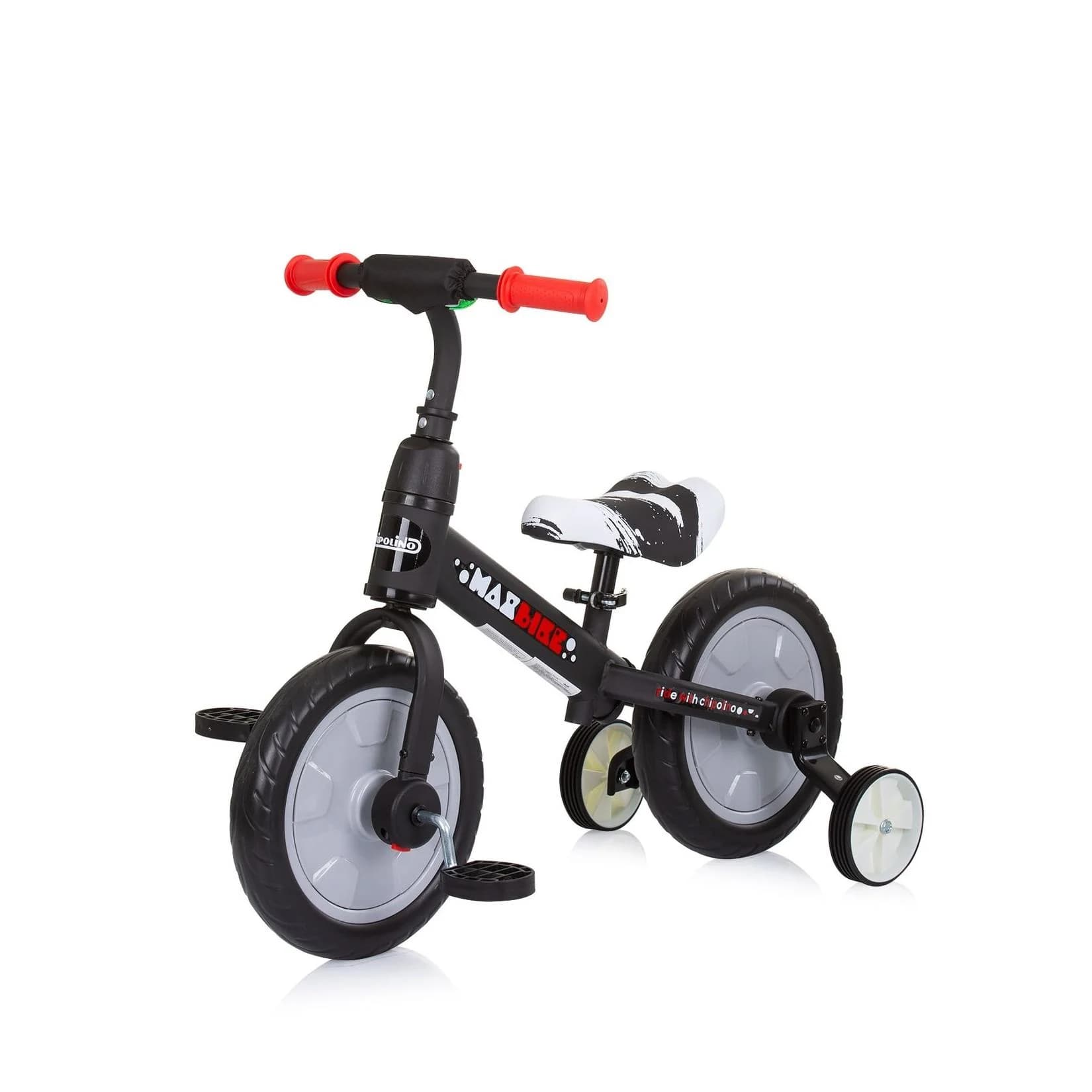 Chipolino Laufrad Dreirad 2 in 1 Max Bike 10 Zoll