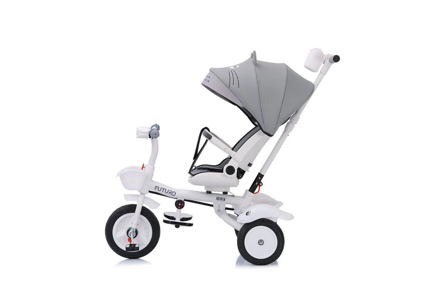 Chipolino Dreirad Futuro 2 in 1 faltbar mit Musik, Licht und Becherhalter - Bild 4