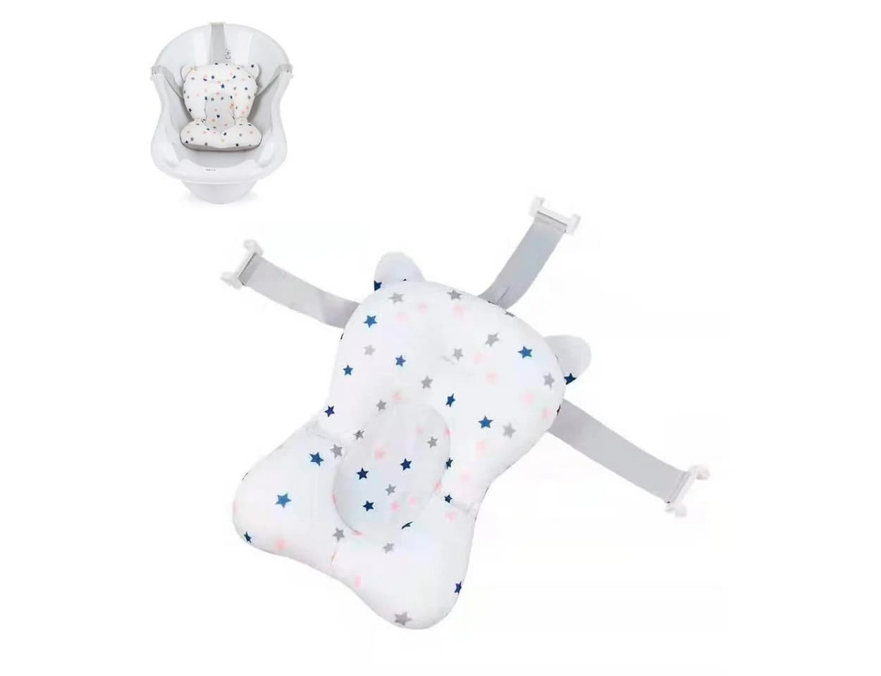Chipolino Wanneneinlage Multi Badenetz Kissen Weiß Polyester - Bild 2