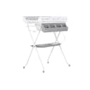 Chipolino Babywanne Wickeltisch 2 in 1 Grau mit klappbarem Ständer Bild 1