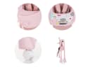 Chipolino Kinderhochstuhl Candy Shop Rosa mit 4 Rädern verstellbar Bild 4
