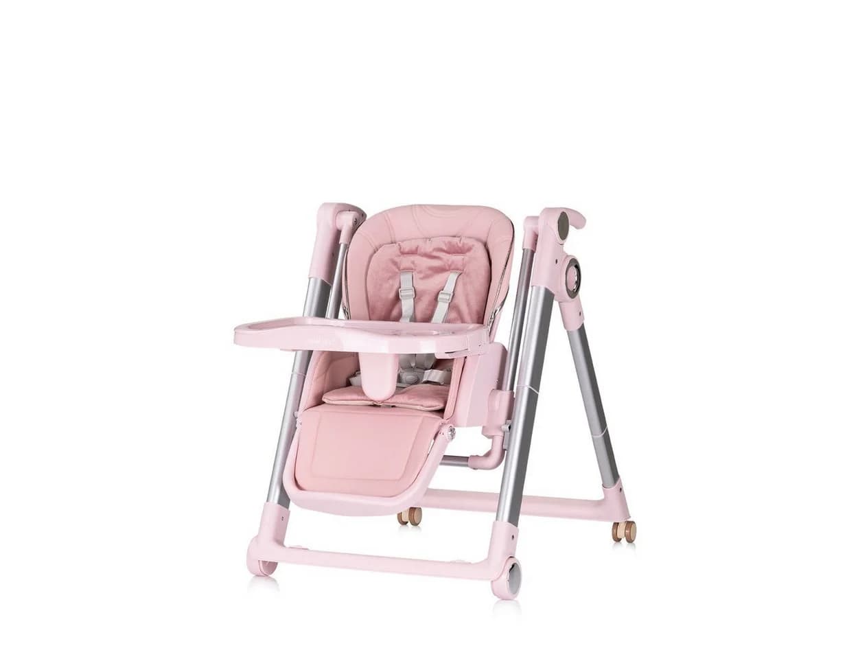 Chipolino Kombihochstuhl 2 in 1 Super Chef Rosa mit Babyschaukel - Bild 4