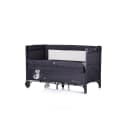 Chipolino Baby-Reisebett Relax 2 Ebenen Schwarz/Grau mit Seiteneingang Bild 1