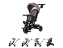 Chipolino Dreirad Tricycle Max Sport 2 in 1 Braun mit Korb und Becherhalter Bild 2