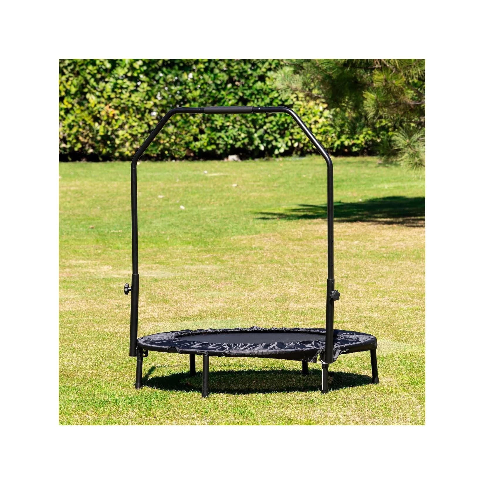 Chipolino Kindertrampolin Fit 94cm mit Haltestange schwarz