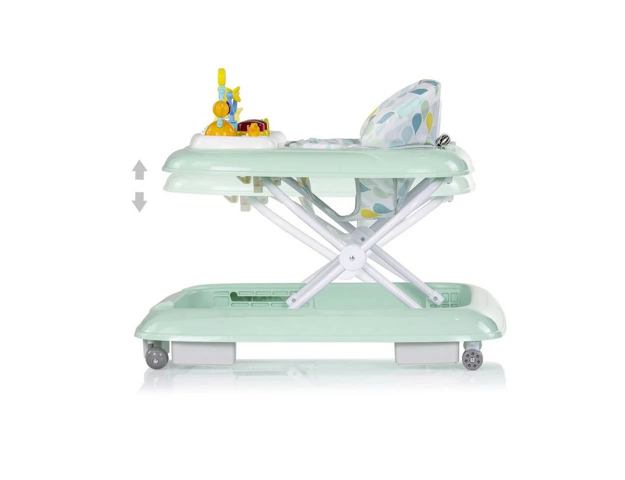 Chipolino Lauflernhilfe Baby Steps Musik, Spielpanel Räder Stopper klappbar Licht - Bild 4