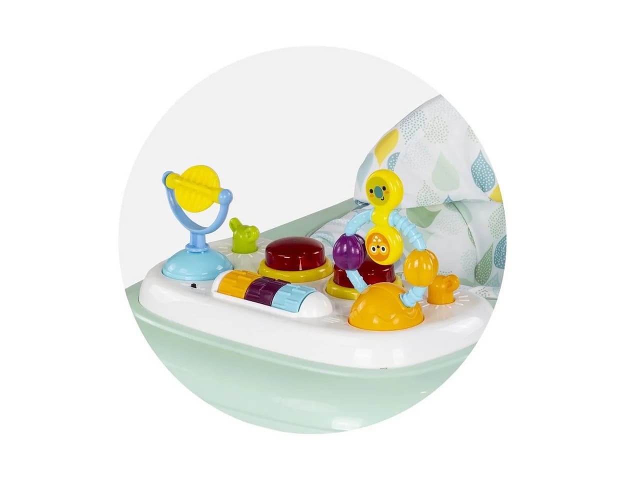 Chipolino Lauflernhilfe Baby Steps Musik, Spielpanel Räder Stopper klappbar Licht - Bild 5