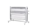 Chipolino Babywiege elektrisch Ultima Beistellbett Schaukelfunktion Musik Timer Bild 5