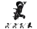 Chipolino Tricycle Max Sport 2 in 1 Dreirad mit Korb schwarz Bild 3