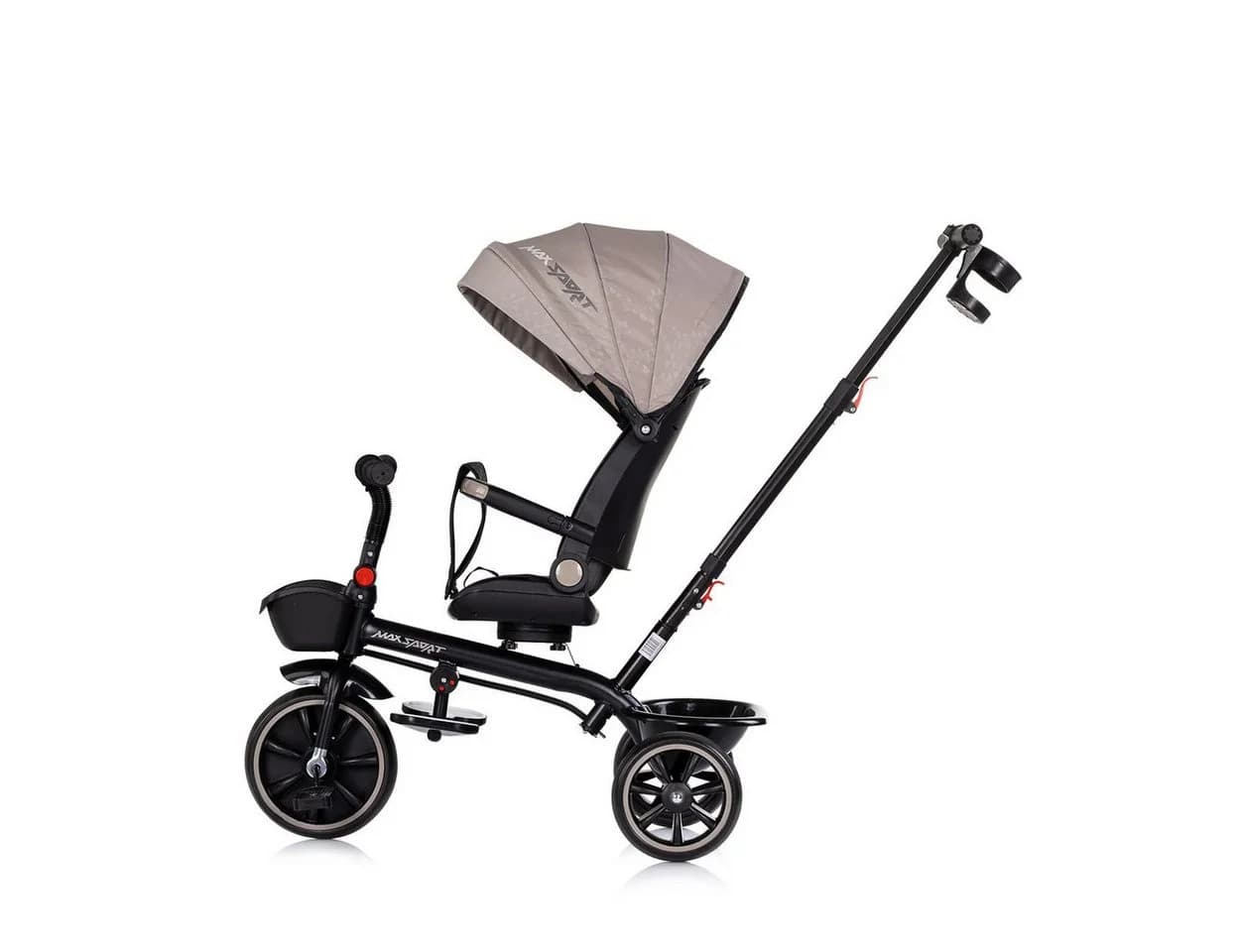 Chipolino Tricycle Max Sport 2 in 1 Dreirad mit Korb - Bild 4