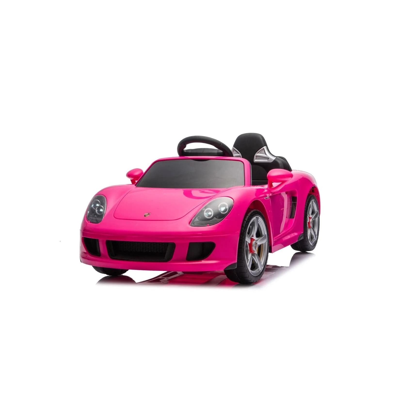 Chipolino Porsche Carrera GT Kinder-Elektroauto 12V Rosa mit Fernbedienung