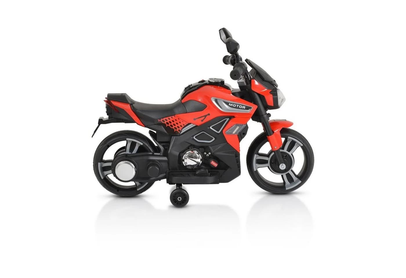 Moni Elektro-Kindermotorrad Houston 1188F Rot 25 kg - Bild 4