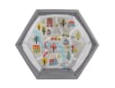 Cangaroo Laufstall Playbox Klappbar Matratze Tragetasche Öffnung Reiselaufstall Grau Bild 5