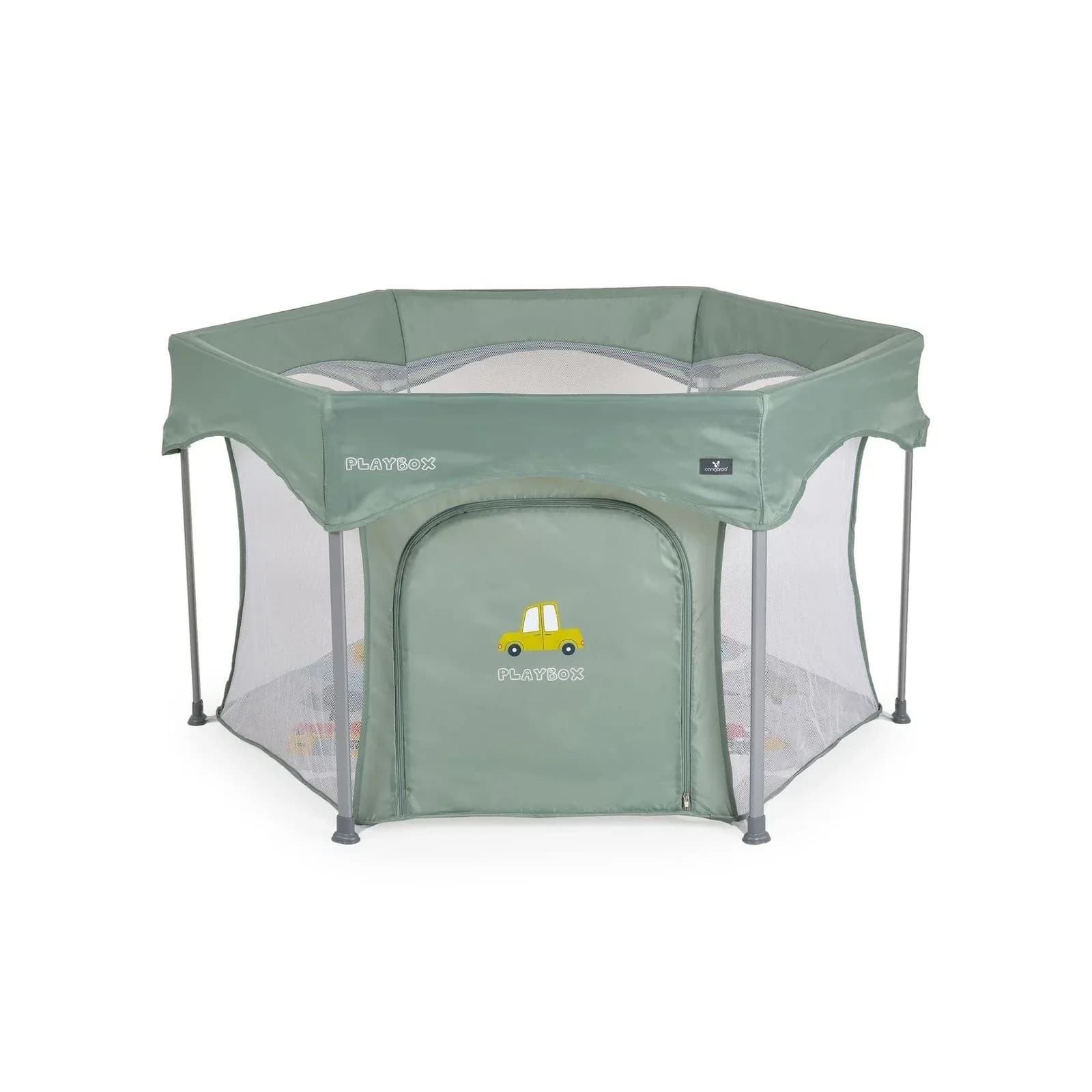 Cangaroo Laufstall Playbox Klappbar Matratze Tragetasche Reiselaufstall Grün