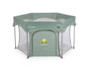 Cangaroo Laufstall Playbox Klappbar Matratze Tragetasche Reiselaufstall Grün Bild 2