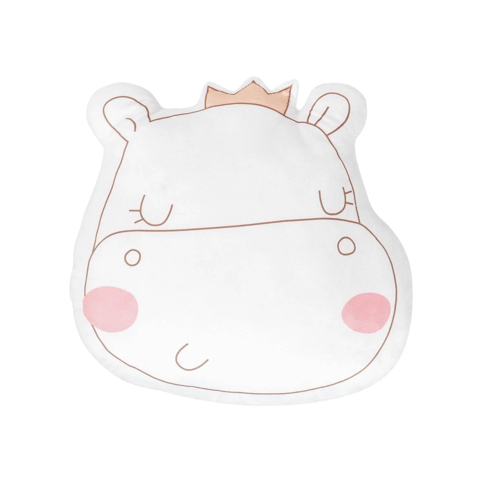 Kikkaboo Babykissen Plüschtier Rosa - Kuschelkissen ab Geburt