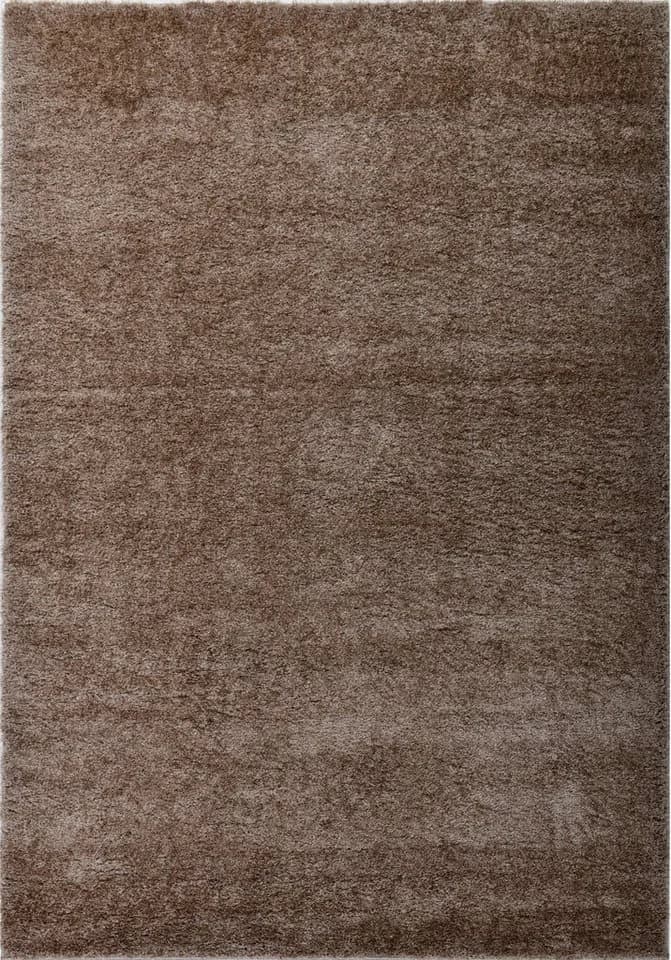 MY HOME Hochflor-Teppich Malin Beige Shaggy Uni