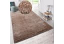 MY HOME Hochflor-Teppich Malin Beige Shaggy Uni Bild 2