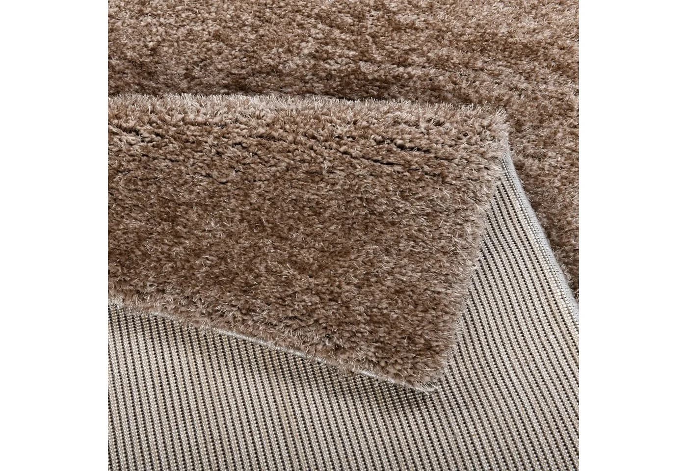 MY HOME Hochflor-Teppich Malin Beige Shaggy Uni - Bild 5