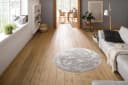 MY HOME Hochflor-Teppich Malin Grau Rund 140cm Bild 1