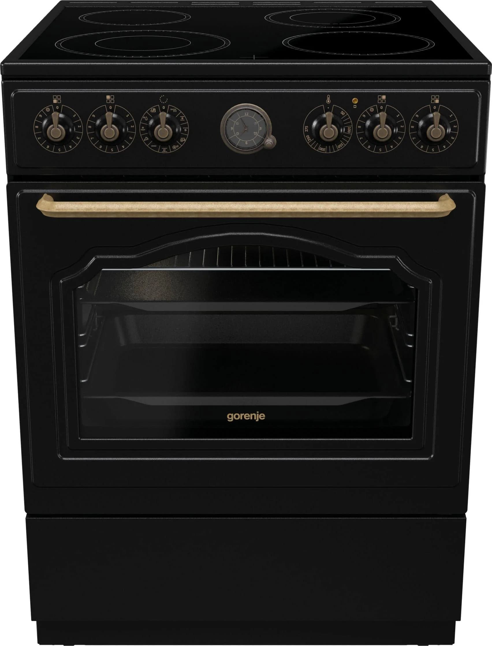 GORENJE Elektro-Standherd GECS6B70CL Schwarz