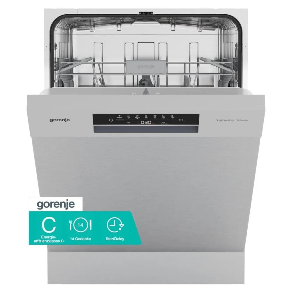 GORENJE GU642C90 Unterbaugeschirrspüler Inox 59,8cm