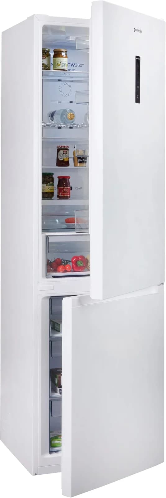 GORENJE Kühl-/Gefrierkombination NRK620B61 Energieeffizienz B Weiß