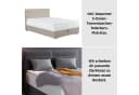 COTTA Boxbett Tom mit Bettkasten, Topper und Zierkissen Grau Bild 4