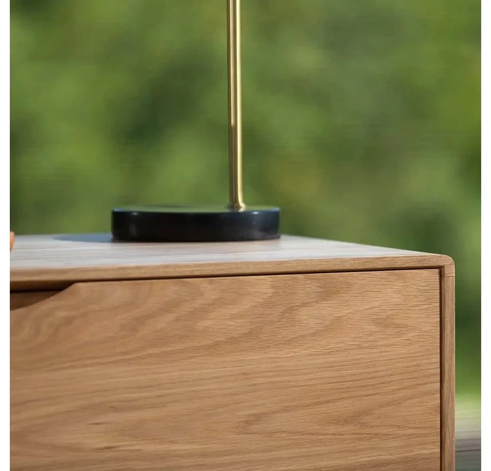Mobello Sideboard Elegante Kommode aus Massiv Eichenholz