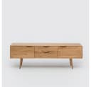 Mobello Sideboard Elegante Kommode aus Massiv Eichenholz Bild 3