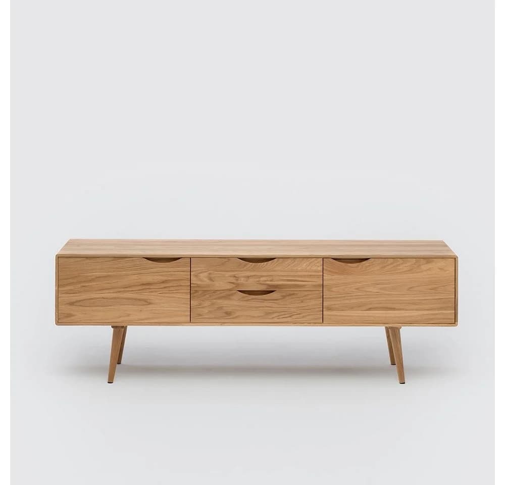 Mobello Sideboard Elegante Kommode aus Massiv Eichenholz - Bild 3