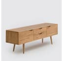 Mobello Sideboard Elegante Kommode aus Massiv Eichenholz Bild 4