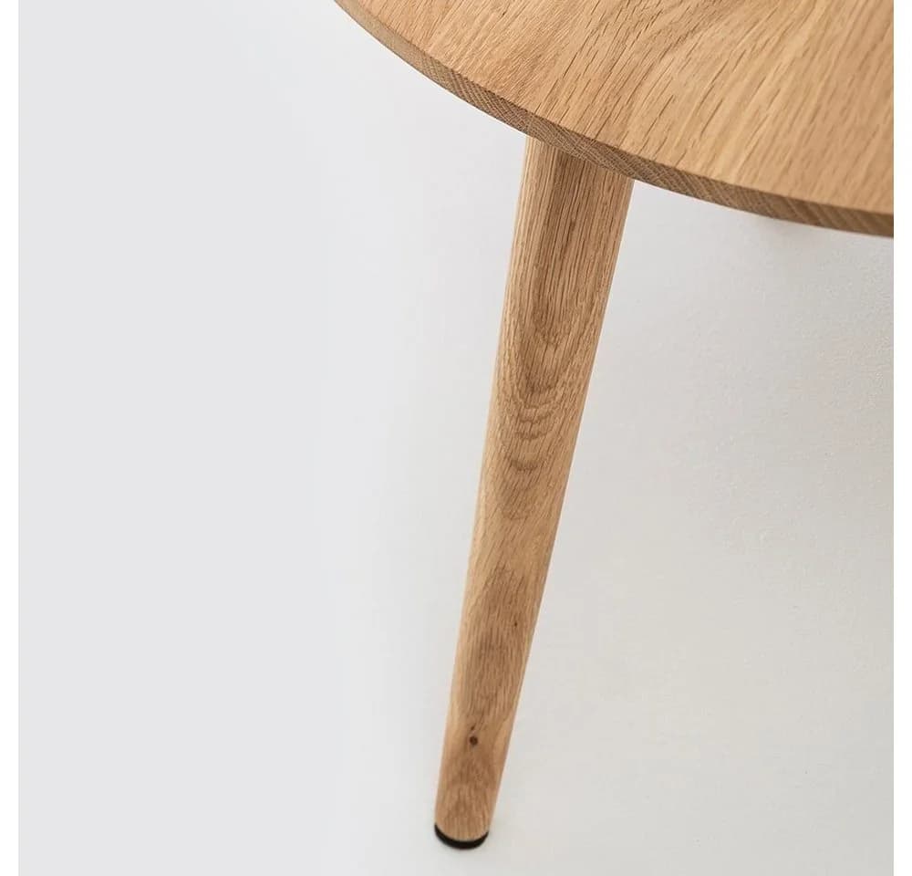 Mobello Couchtisch Eiche Massivholz Modern Skandinavisch Beistelltisch - Bild 3