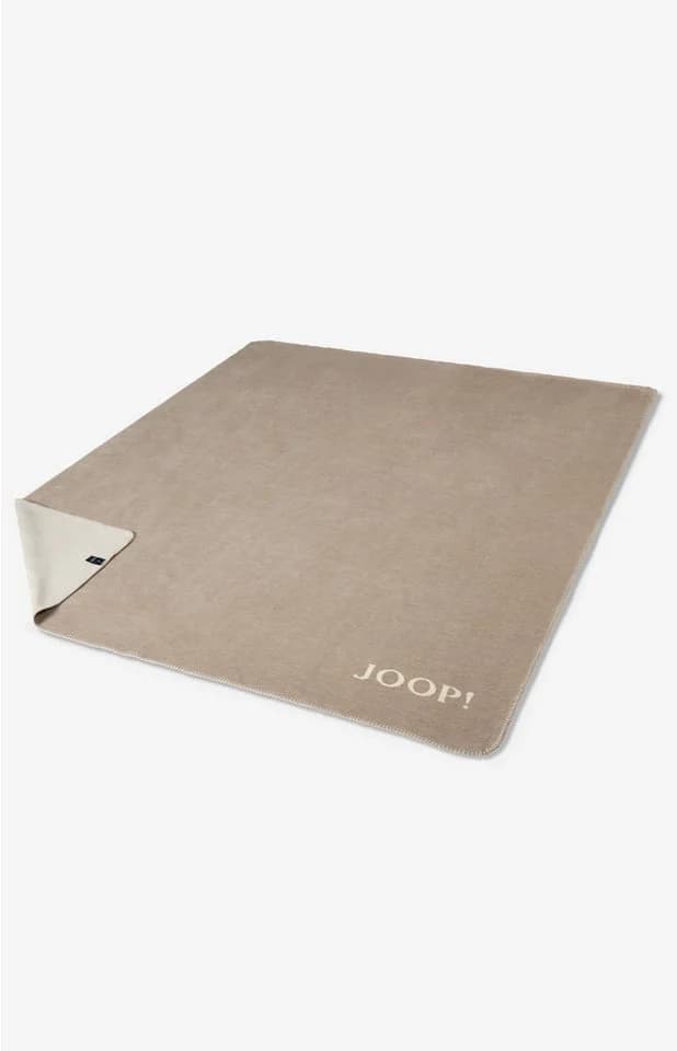 JOOP! Wohndecke Beige Wendedecke 150x200cm Baumwolle - Bild 3