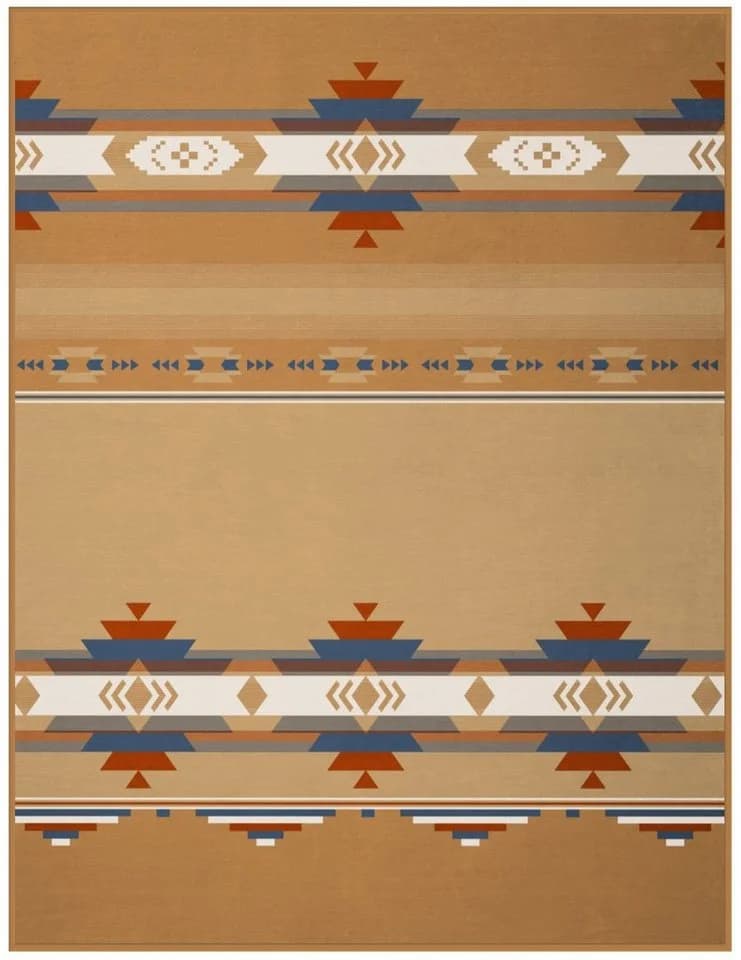 Biederlack Wohndecke Montana Ethno-Sofadecke 150x200 Baumwoll-Mischgewebe