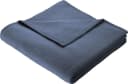BIEDERLACK Wohndecke Cotton Home Grau Blau Uni Design Bild 2