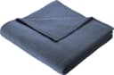 BIEDERLACK Wohndecke Cotton Home Grau Blau Uni Design Bild 5