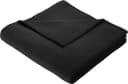 Biederlack Wohndecke Cotton Home Schwarz Uni Design Baumwolle Bild 5