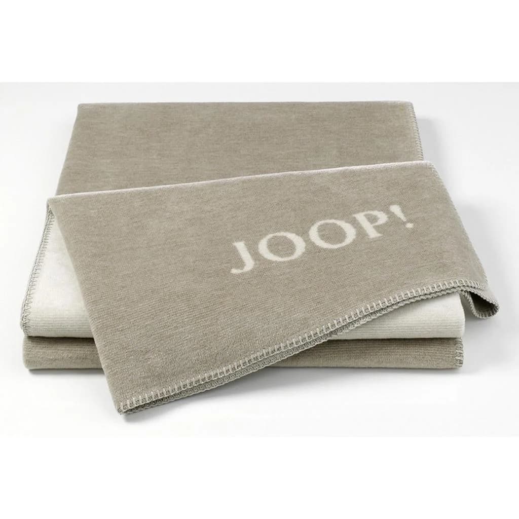 JOOP! Wohndecke Melange Doubleface Beige/Braun 150x200 cm - Bild 2