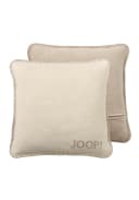 JOOP! Kissenhülle UDF Doubleface 50x50 cm Beige/Braun Bild 4