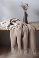 biederlack Kaschmirplaid 80% Wolle 20% Kaschmir Beige Bild 1