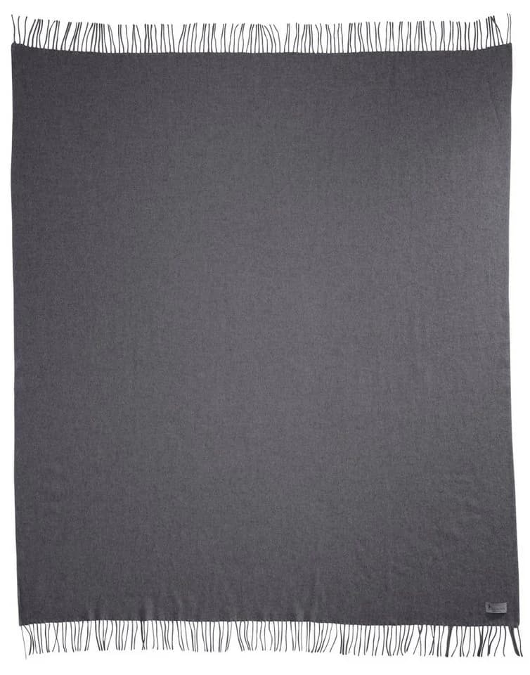 Plaid Mila Guido Maria Kretschmer Home & Living Schurwolle Anthrazit - Bild 3