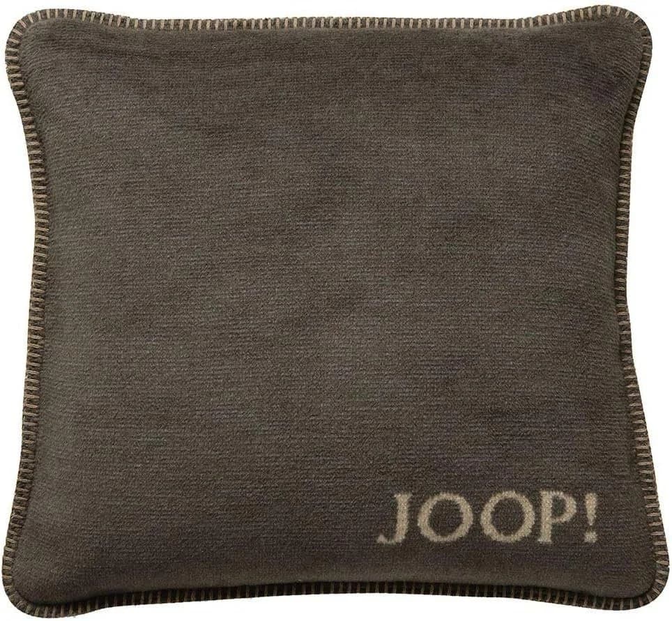 JOOP! Dekokissenhülle MDF Doubleface Braun 50x50 cm