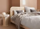 LeGer Home by Lena Gercke Plaid Sinja Grau mit Fransen Bild 5