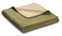BIEDERLACK Wohndecke Melange Olive Beige Baumwolle Polyester Bild 2