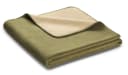 BIEDERLACK Wohndecke Melange Olive Beige Baumwolle Polyester Bild 5
