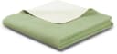 BIEDERLACK Wohndecke Doubleface Mint Ecru Baumwollmischgewebe Bild 5