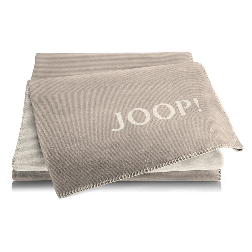 Joop! Wohndecke Melange Doubleface Beige/Natur 150x200 cm