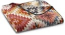 BIEDERLACK Nomad Wohndecke Orange Ecru Ethno-Look Kuscheldecke Bild 2