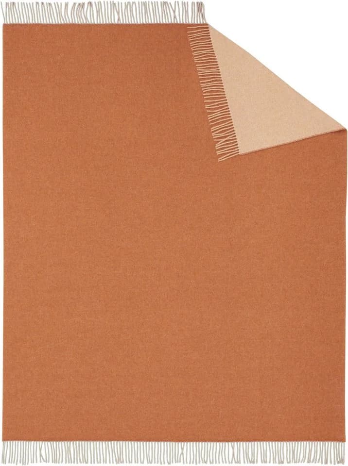 BIEDERLACK Wohndecke Soft Impression Doubleface-Look Beige Braun - Bild 3